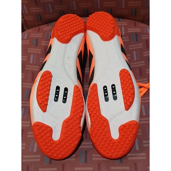 New adidas Men's 9 Women’s 10 The Gravel Shoe GX1665 Cycling Shoe Orange Purple - Picture 5 of 7